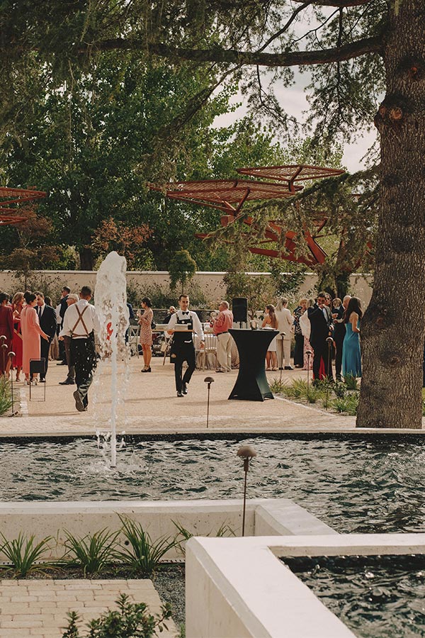 Cóctel de boda en Zibá