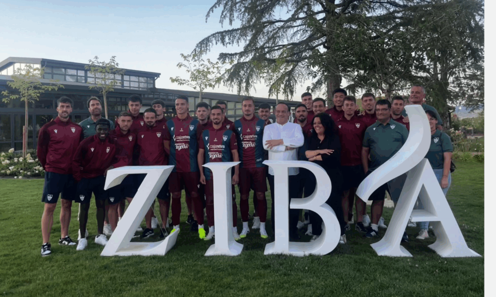 Zibá mantiene su apoyo a la Gimnástica Segoviana